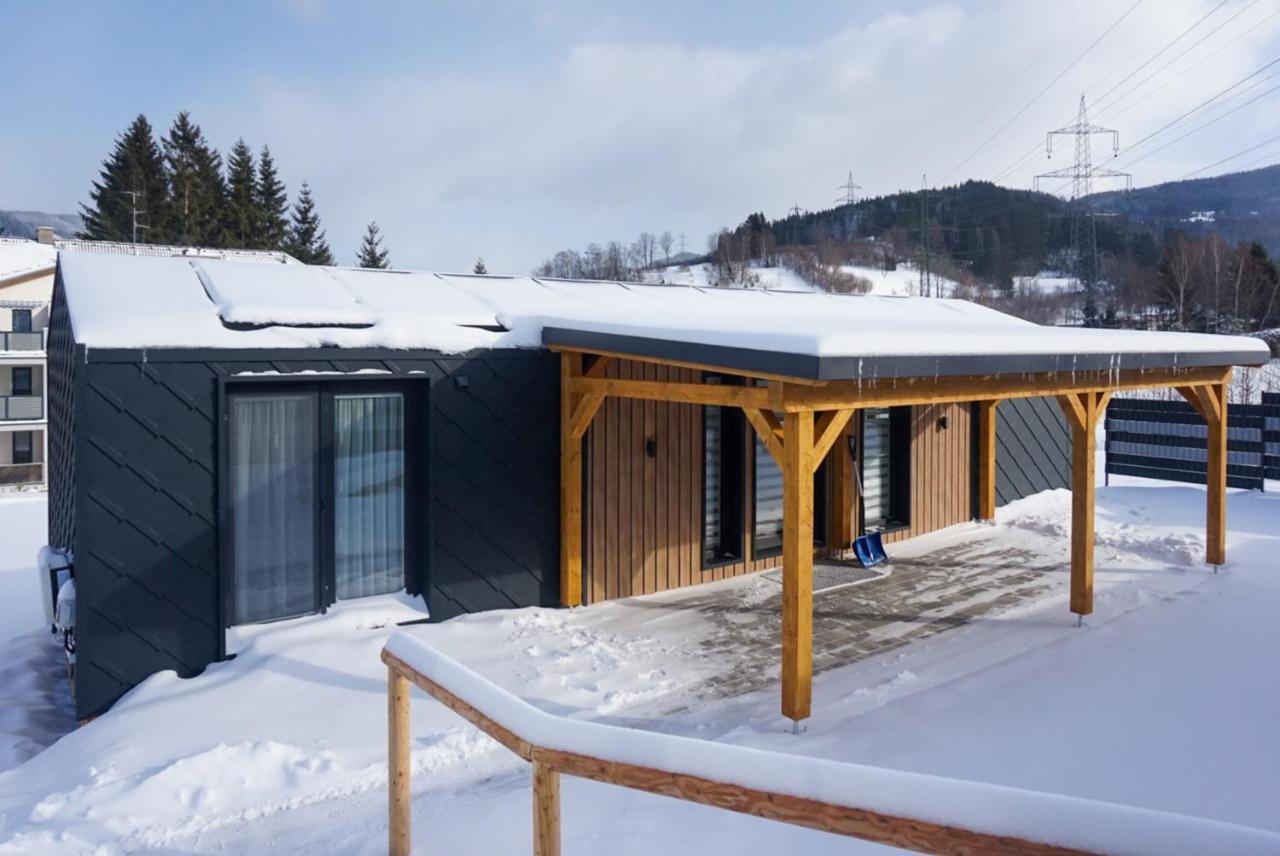 Chalet Stuhleckblick-Ferienhaus Direkt An Der Piste Und Mit Eigener Sauna ชปิทาล อัม เซมเมอริง ภายนอก รูปภาพ