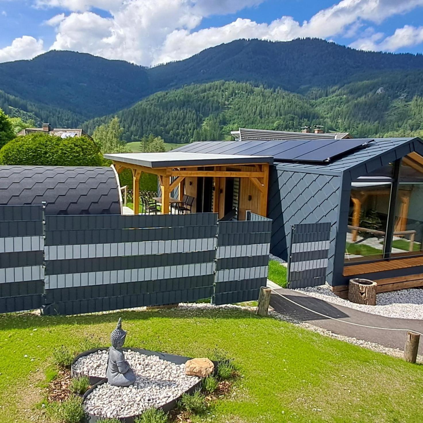 Chalet Stuhleckblick-Ferienhaus Direkt An Der Piste Und Mit Eigener Sauna ชปิทาล อัม เซมเมอริง ภายนอก รูปภาพ