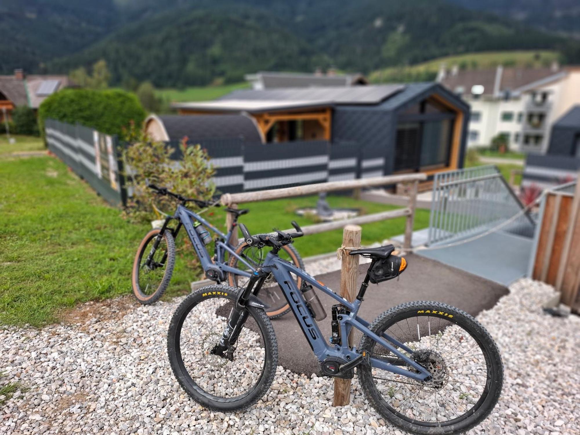 Chalet Stuhleckblick-Ferienhaus Direkt An Der Piste Und Mit Eigener Sauna ชปิทาล อัม เซมเมอริง ภายนอก รูปภาพ